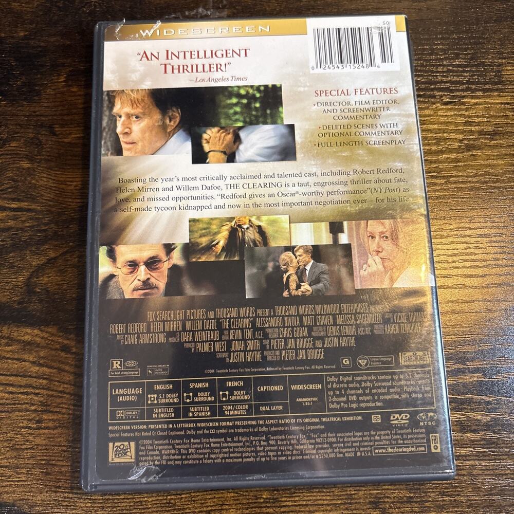 Clearing (DVD, 2004)